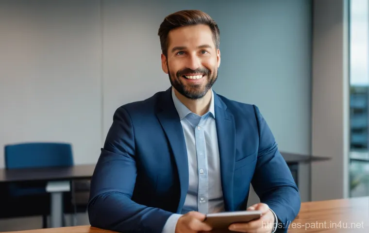 변리사로서 고객 응대 요령 - Image Prompt 1: Forging Trust and Empathetic Listening** 변리사로서 고객 응대 요령 - Image Prompt 1: Forging Trust and Empathetic Listening**